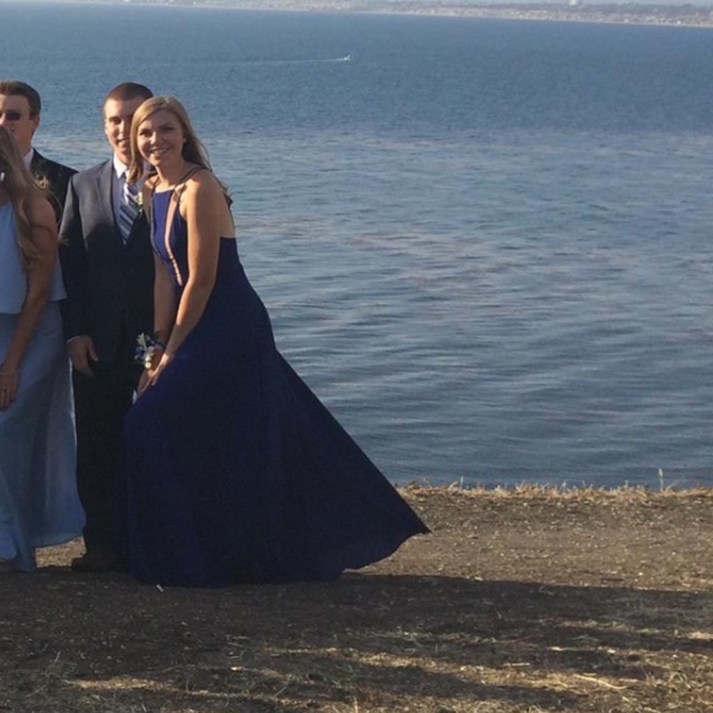Blue Maxi Dress